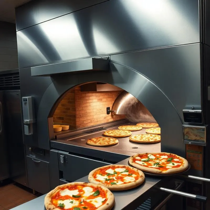 Piece komercyjne — opalane gazem